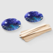 宇宙背景（星） ハンドファン (組立なし)