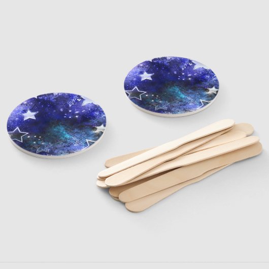 宇宙背景（星） ハンドファン (組立なし)