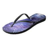 宇宙背景（星） ビーチサンダル (アングル)