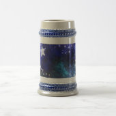 宇宙背景(星) ビールジョッキ (中央)