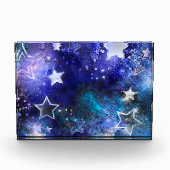 宇宙背景(星) フォトブロック (正面)