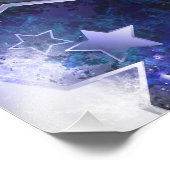 宇宙背景（星） フォトプリント            (角)