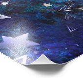 宇宙背景（星） フォトプリント            (角)