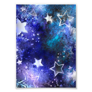 宇宙背景(星) フォトプリント