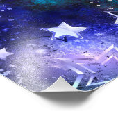 宇宙背景（星） フォトプリント            (角)