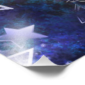 宇宙背景（星） フォトプリント            (角)