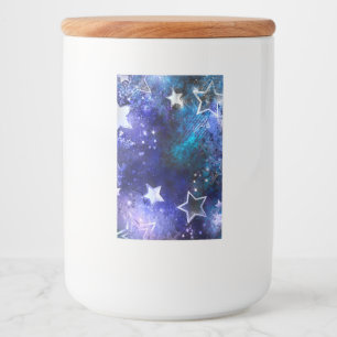 宇宙背景(星) フードラベル