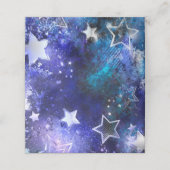 宇宙背景（星） プレイスカード (外部開封)