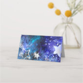 宇宙背景（星） プレイスカード (裏面)