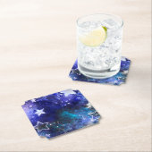 宇宙背景（星） ペーパーコースター (インサイチュ)