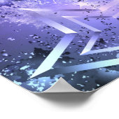 宇宙背景(星) ポスター (角)