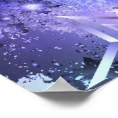 宇宙背景(星) ポスター (角)