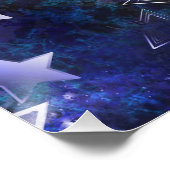 宇宙背景（星） ポスター (コーナー)