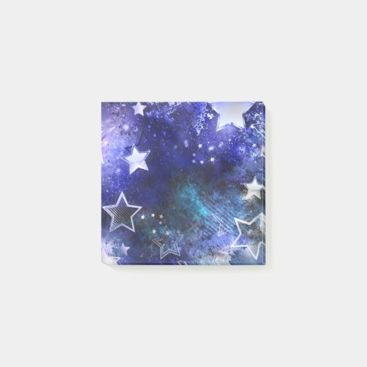 宇宙背景（星） ポストイット (正面)