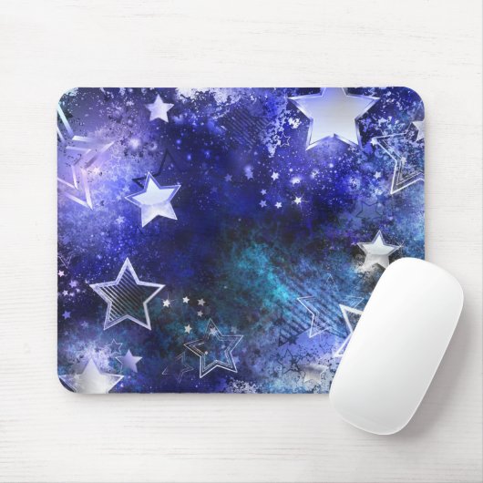 宇宙背景(星) マウスパッド (マウス)