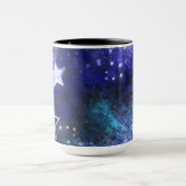 宇宙背景（星） マグカップ (中央)