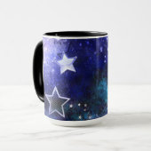 宇宙背景（星） マグカップ (正面左)