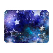 宇宙背景（星） マグネット (横)