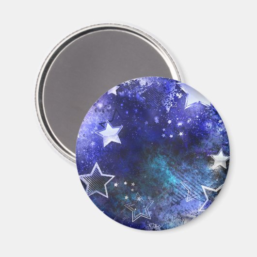 宇宙背景（星） マグネット (正面/裏面)
