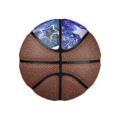 宇宙背景（星） ミニバスケットボール (右)