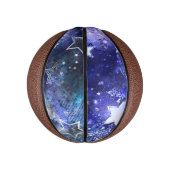 宇宙背景（星） ミニバスケットボール (縦)