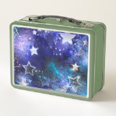 宇宙背景（星） メタルランチボックス (裏面)