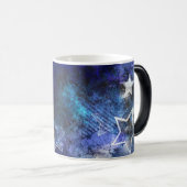 宇宙背景(星) モーフィングマグカップ (正面右)
