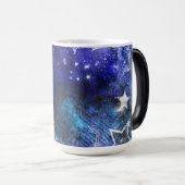 宇宙背景（星） モーフィングマグカップ (正面右)