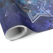 宇宙背景（星） ラッピングペーパー (ロールコーナー)