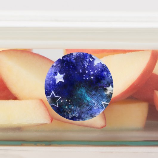 宇宙背景（星） ラベル (貼付)