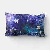 宇宙背景（星） ランバークッション (裏面)