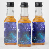 宇宙背景（星） リキュールボトルラベル (ボトル)