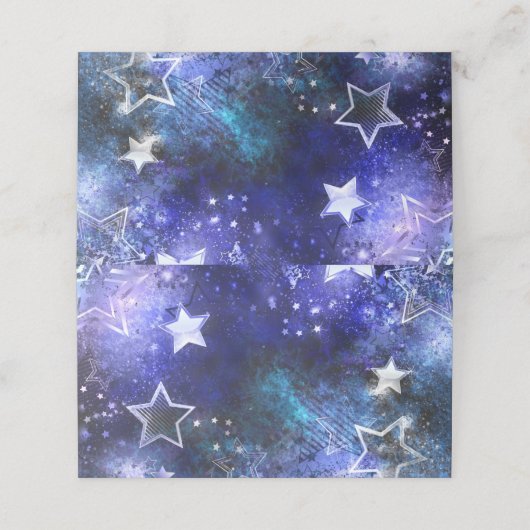 宇宙背景（星） 予約カード (外部開封)