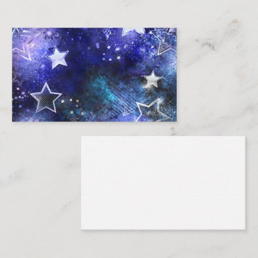 宇宙背景（星） 割引カード (正面/裏面)