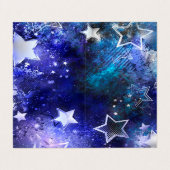宇宙背景(星) 名刺 (外部フラット)