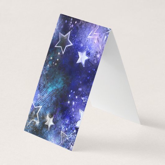 宇宙背景(星) 名刺 (正面)