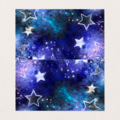 宇宙背景（星） 名刺 (外部フラット)