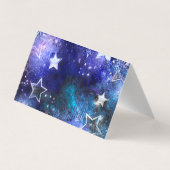 宇宙背景（星） 名刺 (裏面)