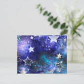 宇宙背景（星） 招待状 (スタンド正面)