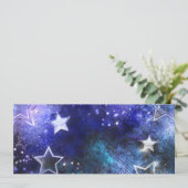 宇宙背景（星） 案内状 (スタンド正面)