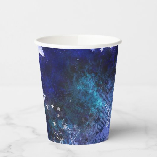 宇宙背景（星） 紙コップ (左)
