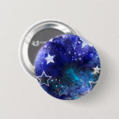 宇宙背景（星） 缶バッジ (正面&裏面)