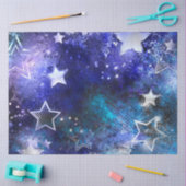 宇宙背景（星） 薄葉紙 (クラフト)