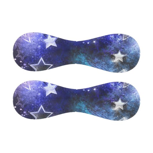 宇宙背景（星） 野球ボール (パネル)