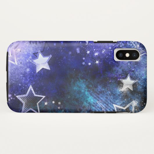 宇宙背景（星） Case-Mate iPhoneケース (裏面(横))