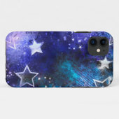 宇宙背景(星) Case-Mate iPhoneケース (裏面(横))
