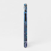 宇宙背景（星） iPhoneケース (左側)