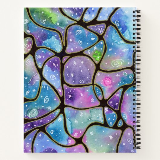 宇宙脳神経芽細胞専門誌 ノートブック (裏面)