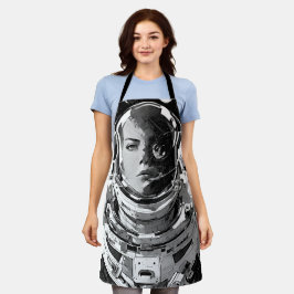 宇宙自信を発見：宇宙飛行士 エプロン