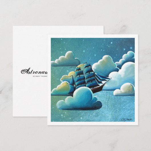 宇宙航法 – ミニプリント (正面/裏面)